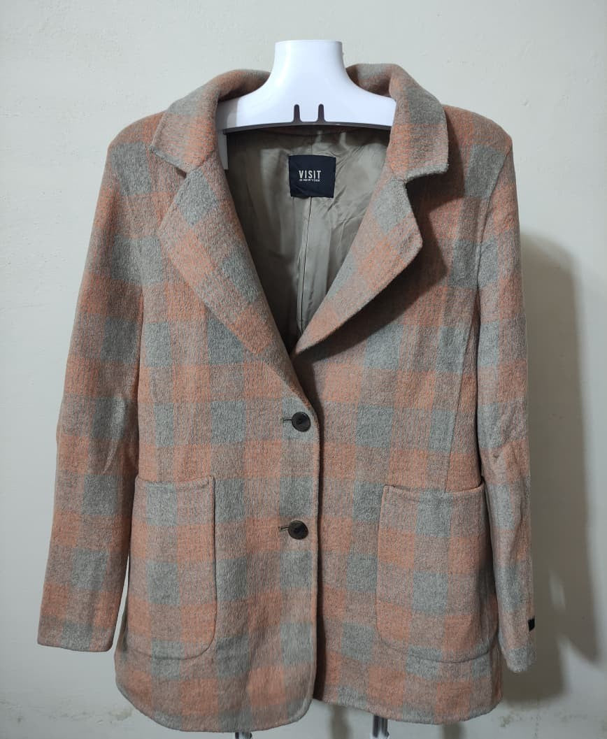 Check Orange Grey (41)