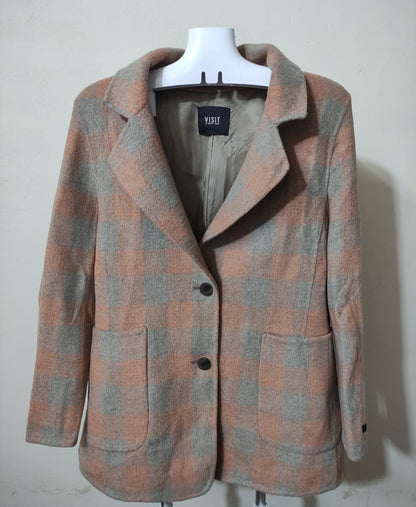 Check Orange Grey (41)