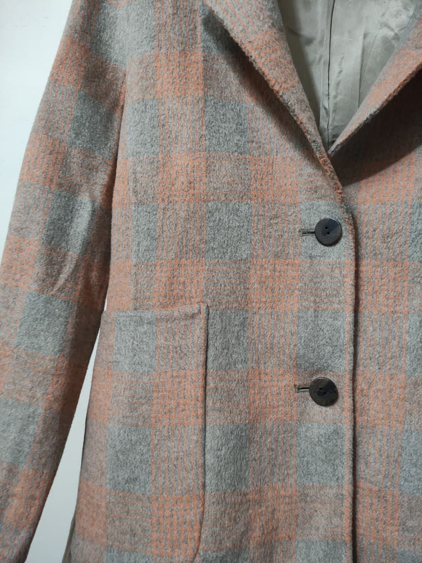 Check Orange Grey (41)