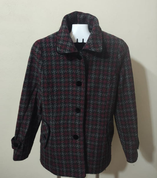 Check Reddish Grey (65)